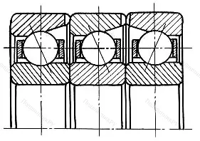 Модификация подшипника 22-846115Е1 размер 75x115x60 от производителя  ГПЗ-3