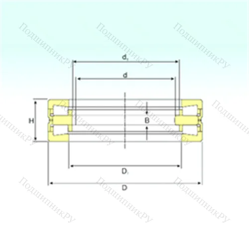 Подшипник роликовый упорный 350982 C от производителя  ISB