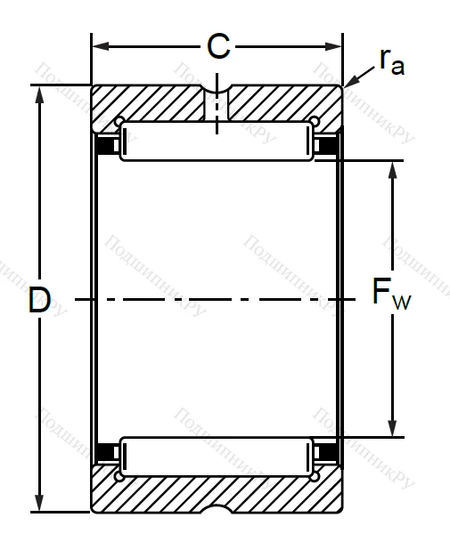 Подшипник RNA 4903 (4254903 K ГОСТ) в Санкт-Петербурге