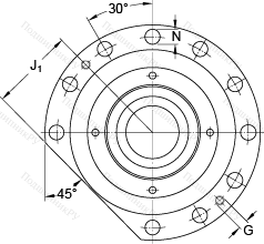 Подшипник FBSA 208 A/QBC в Санкт-Петербурге