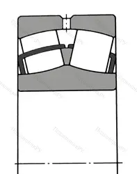 Подшипник  24064 (4053164) размер 320x480x160 от производителя  SKF