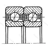 Модификация подшипника 4-576207Е1 размер 35x72x34 от производителя  ГПЗ-4