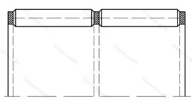 Модификация подшипника 664713Д размер 62x70x52 от производителя  ГПЗ-11
