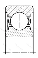 Модификация подшипника 6-60205Е5 размер 25x52x15 от производителя  ГПЗ-3