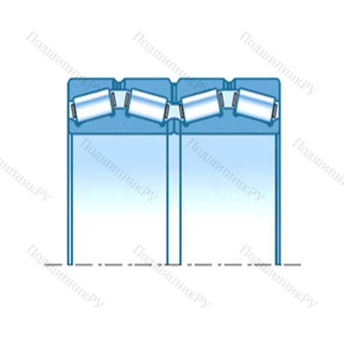 Подшипник роликовый радиально-упорный CRO-2812LL