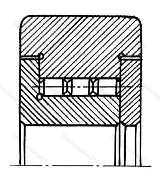 Модификация подшипника 352709Х1 размер 45x110x36 от производителя  ГПЗ-1