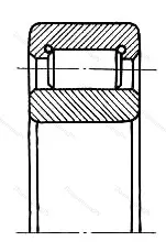 Модификация подшипника 86-732208Р1 размер 40x80x18