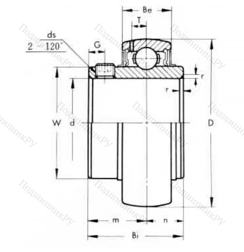 Корпусный подшипник UC 211-32 ASAHI в Санкт-Петербурге