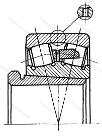 Модификация подшипника 73727Н размер 135x280x93/119 от производителя  ГПЗ-23