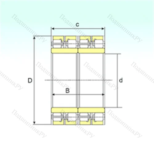 Подшипник роликовый радиальный FCDP 130180650