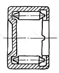 Подшипник  694801 размер 12,7x17,46x12,7 от производителя  ГПЗ-3