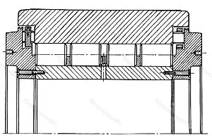 Подшипник  612888 размер 440x800x512 от производителя  ГПЗ-9