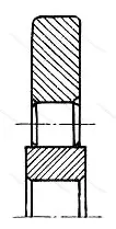 Модификация подшипника 862900 размер 10x42x10/12 от производителя  ГПЗ-3