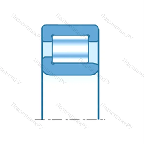 Подшипник роликовый радиальный NJ 232EM