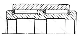 Модификация подшипника 574902Ю размер 14x36x35/43 от производителя  ГПЗ-3