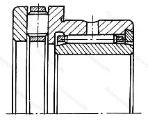 Модификация подшипника 5-594808 размер 40x58/65x32 от производителя  ГПЗ-3