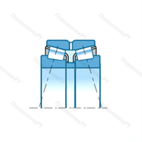 Подшипник роликовый радиально-упорный EE 743240/743321D+A от производителя  NTN Подшипник роликовый радиально-упорный EE 743240/743321D+A от производителя  NTN