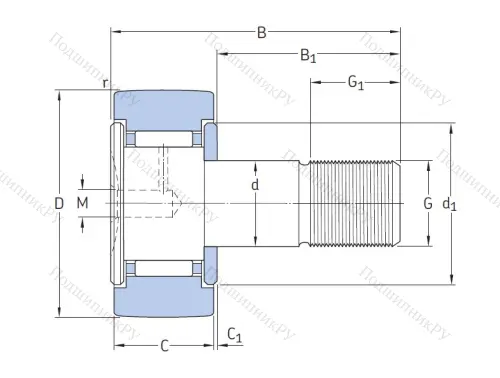 Подшипник KR 90 PP A от производителя  SKF