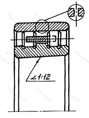 Подшипник NN 3068 K размер 340x520x133 от производителя  SKF