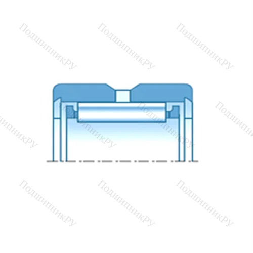 Подшипник игольчатый радиальный NK 30X 50X 17N