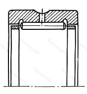 Подшипник  5254704 размер 25x33x16 от производителя  ГПЗ-11