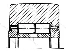 Модификация подшипника 962715ХС17 размер 75x129x30 от производителя  ГПЗ-10