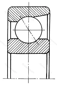 Модификация подшипника 736234Т3 размер 170x310x52 от производителя  ГПЗ-1 Модификация подшипника 736234Т3 размер 170x310x52 от производителя  ГПЗ-1