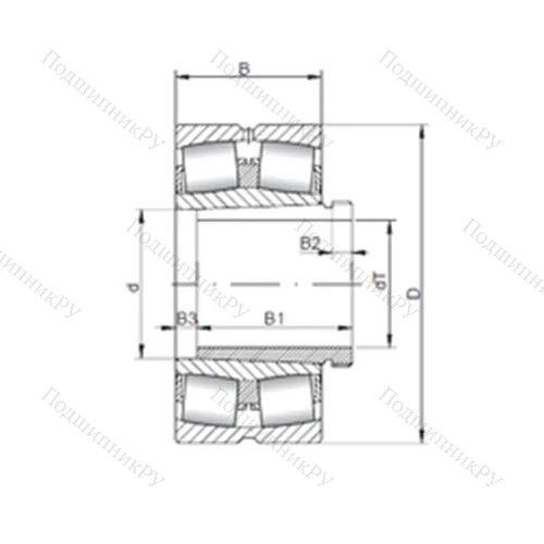 Подшипник роликовый радиальный самоцентрирующийся 22314 KCW 33+AH 2314 от производителя  CX
