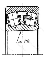 Модификация подшипника 113519 размер 95x170x43 ГПЗ-34