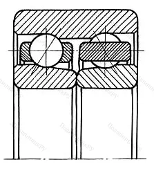 Подшипник 3304DB.FPB размер 20x52x22,2 от производителя  SKF