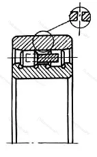 Модификация подшипника 6-3282140 размер 200x310x82 от производителя  ГПЗ-1