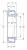 Конический роликовый подшипник 32005 X/Q от производителя  SKF