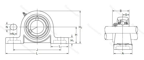 Подшипниковый узел UCP 216 в Санкт-Петербурге