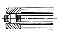 Модификация подшипника 4-9105 размер 25x42x11 от производителя  ГПЗ-4