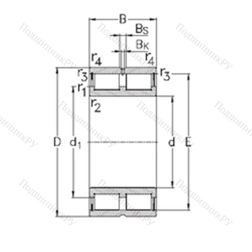 Подшипник роликовый радиальный NNCL 4928-V