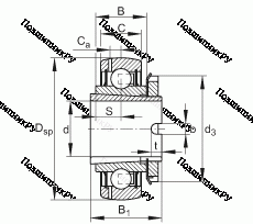 Подшипник GSH 35-2RSR-B в Санкт-Петербурге